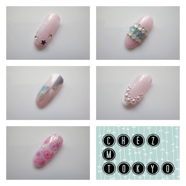 mars 2014 modeles ongles nail art nail salon a nantes rose