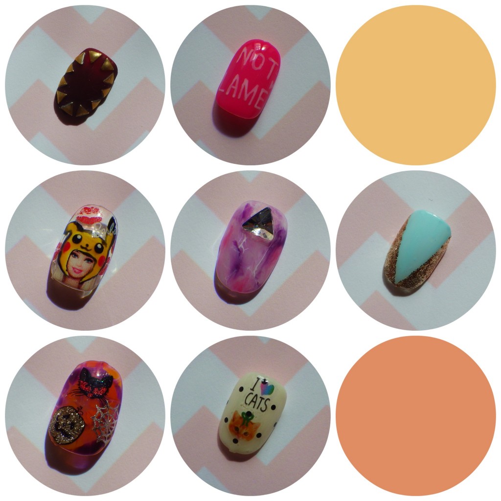 nail art en gel 2014aw